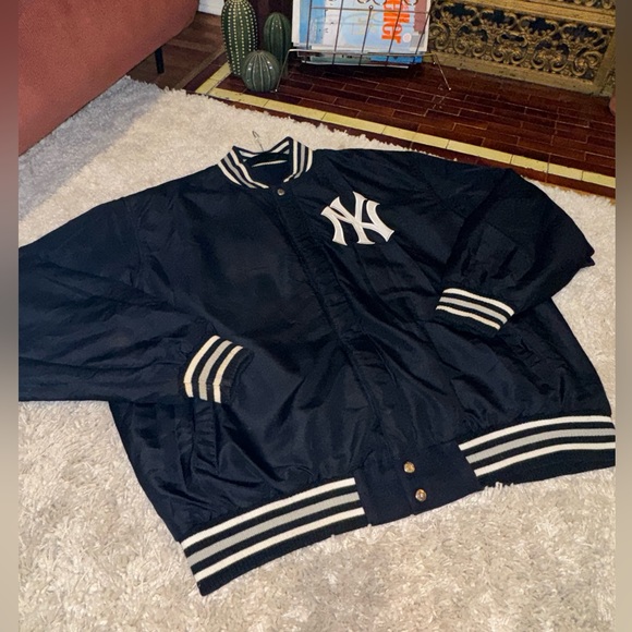 JH Design Yankees Stadium Jacket Yankees Size XL reversable - Picture 7 of 11